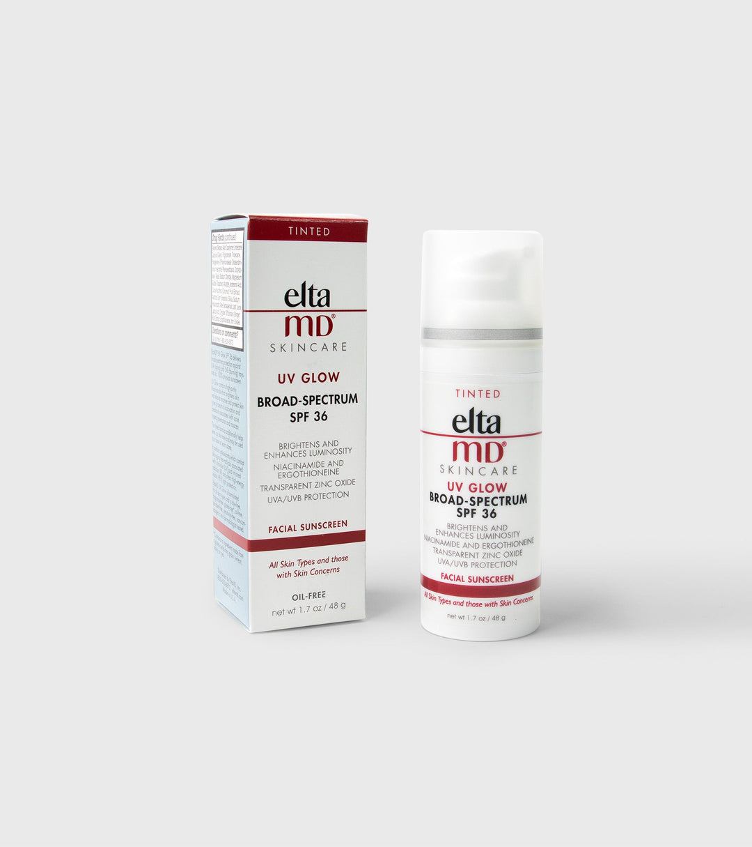 EltaMD - UV Glow Broad Spectrum SPF 36 Tinted - 1.7 oz