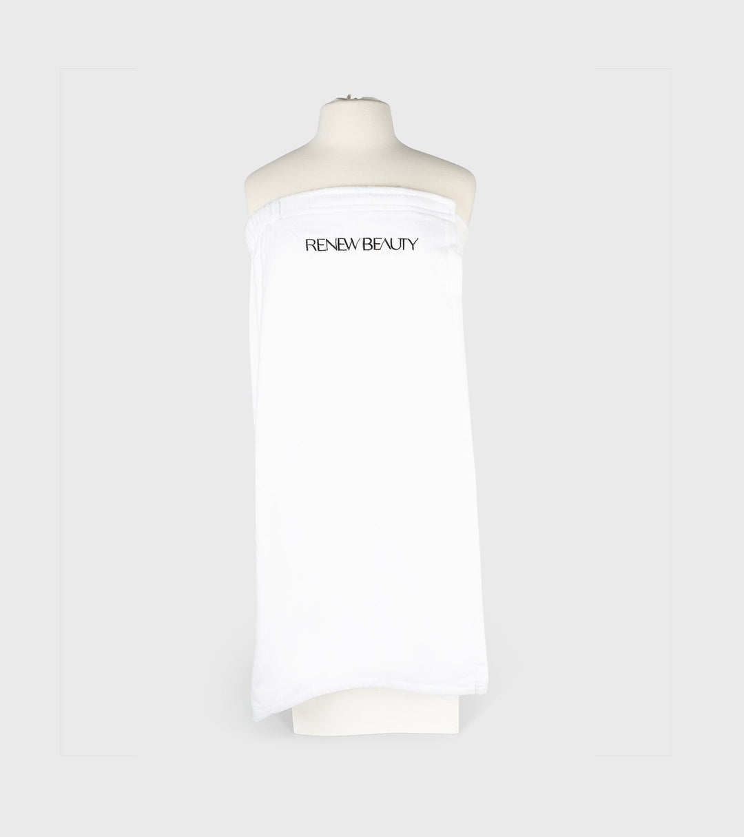 White Velcro Towel Wrap