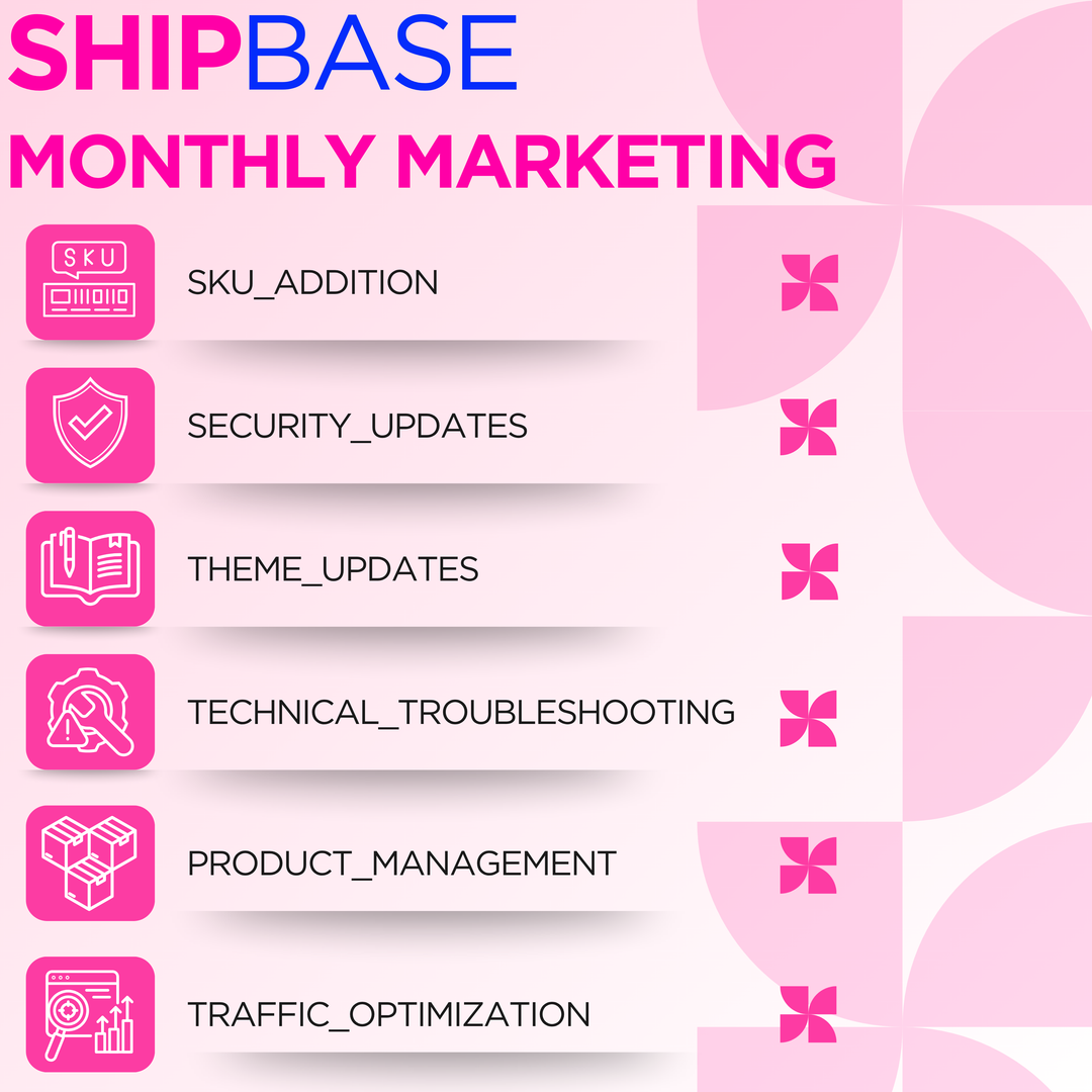 ShipBase Monthly Marketing