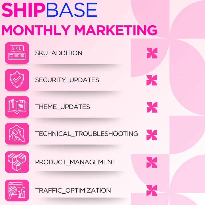 ShipBase Monthly Marketing